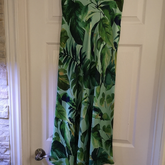 Zara high-waist flowing midi skirt - Picture 4 of 6